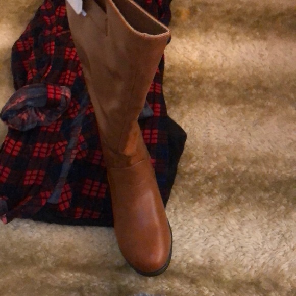 Super cute chestnut boots NIB - Picture 4 of 5